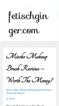Mobile Screenshot of fetischginger.com