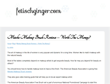 Tablet Screenshot of fetischginger.com